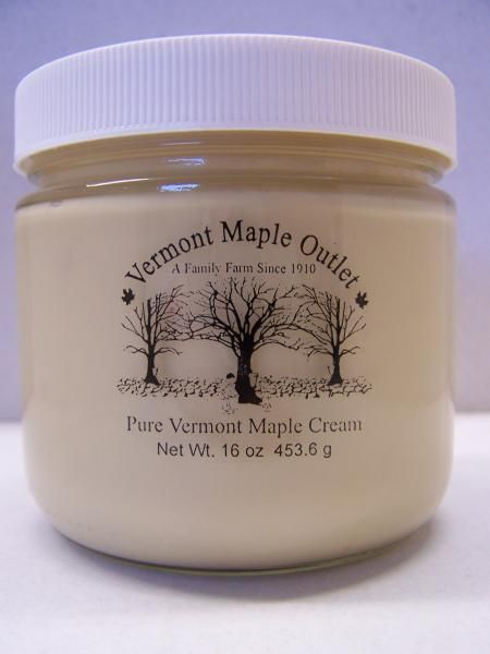 MAPLE CREAM 16 Oz. GLASS